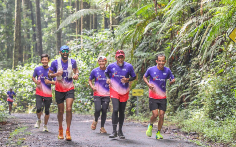 Melalui Trail Run Baturraden, Sekda Jateng Ajak Jaga Kelestarian Alam