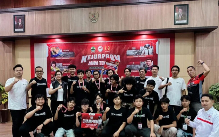 Kota Semarang Raih Juara Umum Kejurprov E-Sport Jateng 2025