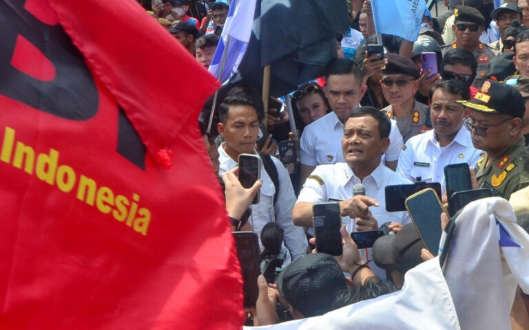 Luthfi Temui Demo Buruh Usai Umumkan UMP dan UMK 2026