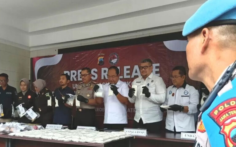 Polda Jateng Sita Narkoba 66,1 Kg dan Ringkus 386 Tersangka