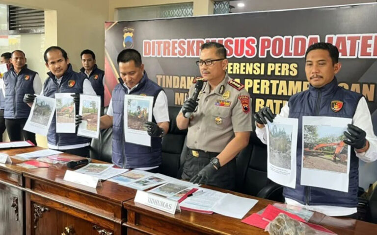 Polda Jateng Tutup Dua Penambangan Ilegal Di Kendal Dan Boyolali
