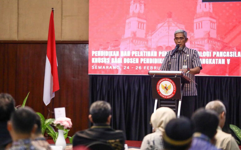 200 Dosen dari Seluruh Indonesia Ikuti Diklat Pembinaan Ideologi Pancasila