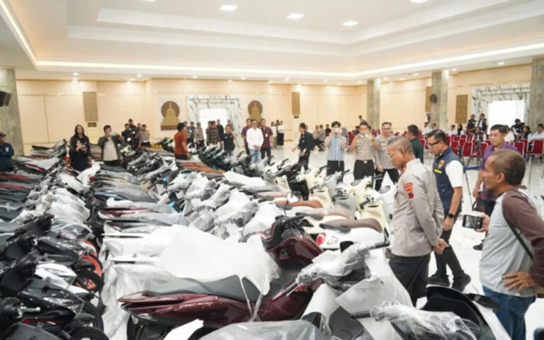 Polda Jateng Bongkat Sindikat Penyelundupan Motor ‘Bodong’