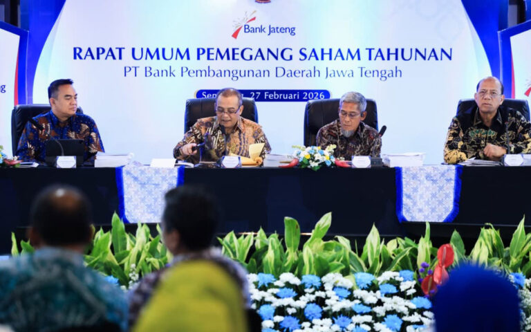 Bank Jateng Sepanjang 2025 Bukukan Laba Rp1,4 Triliun