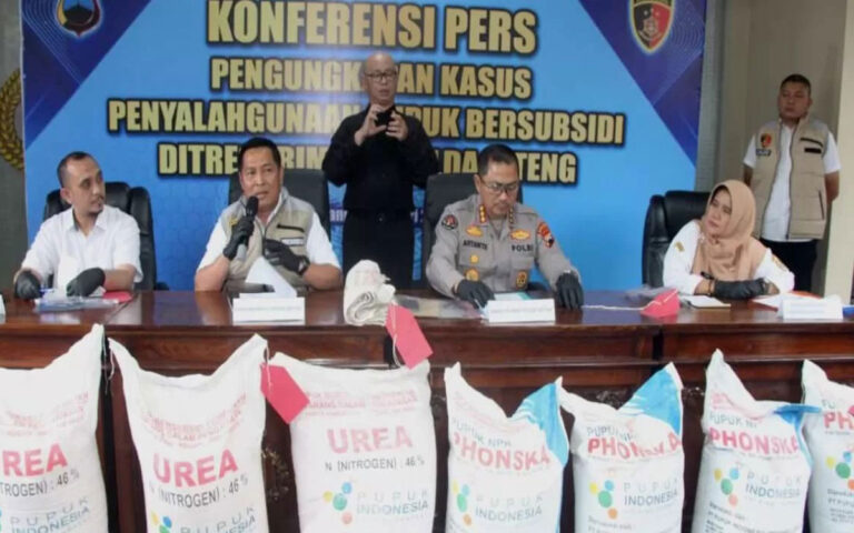 Polda Jateng Ringkus 3 Sindikat Mafia Pupuk Bersubsidi