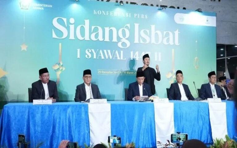 Pemerintah Tetapkan 1 Syawal 1447 H Pada Hari Sabtu