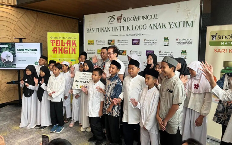 Berbagi Kebaikan, Sido Muncul Beri Santunan Rp200Juta Untuk 1.000 Anak Yatim