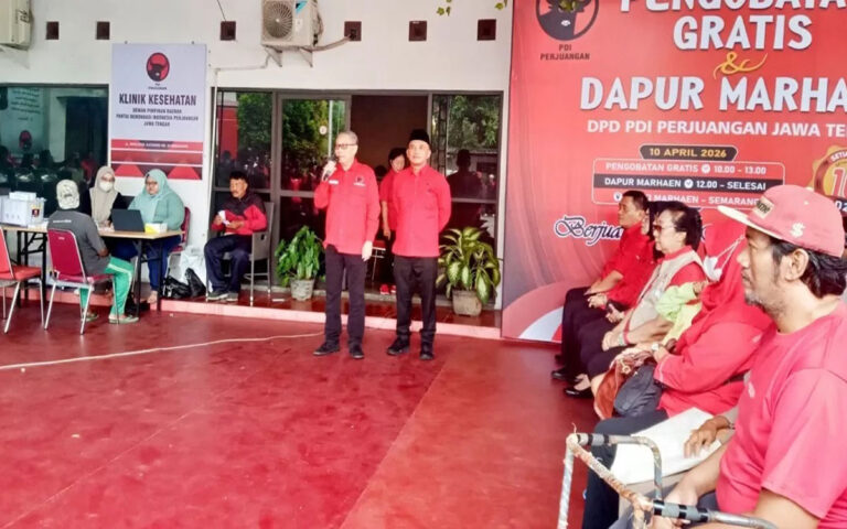 DPD PDIP Jateng Resmi Buka Program Pengobatan Gratis