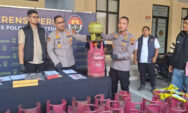 Polres Brebes Ungkap Pengoplosan LPG Subsidi 3 Kg ke Tabung 12 Kg