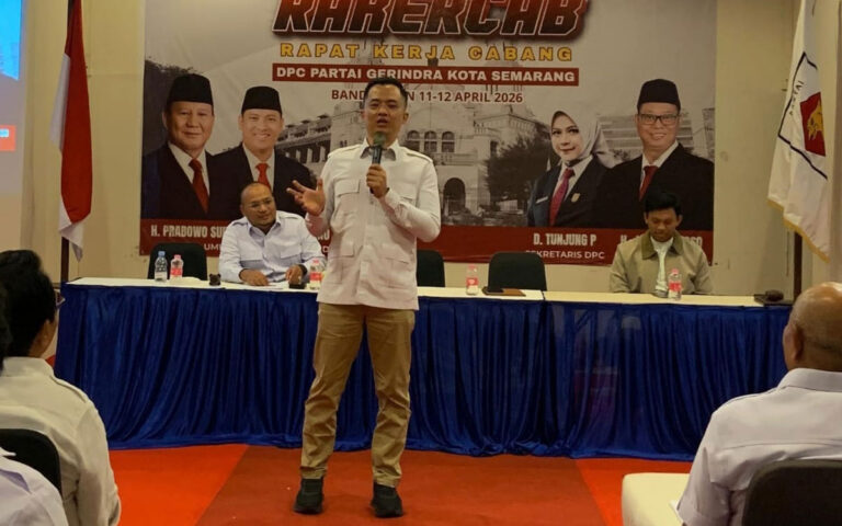 Gerindra Dorong Kader DPC Kota Semarang Lakukan Aksi Nyata Untuk Masyarakat