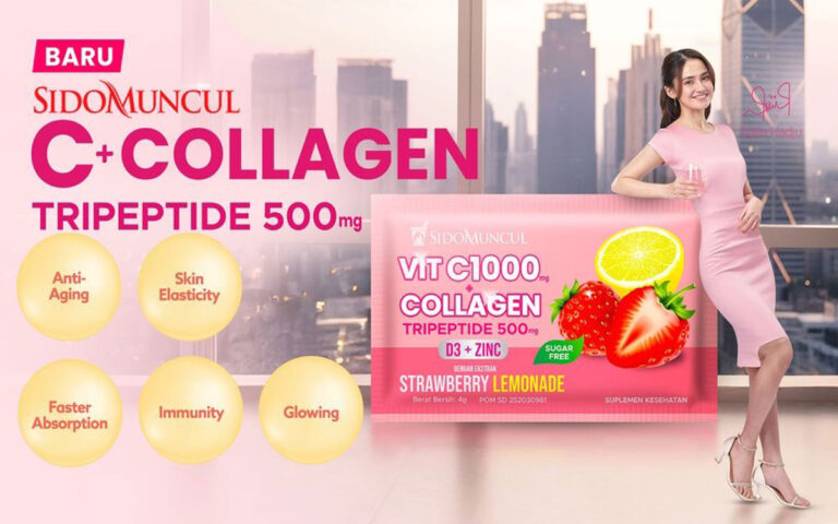 Manfaat Sido Muncul C+Collagen, Kulit Jadi Sehat ala Syifa Hadju