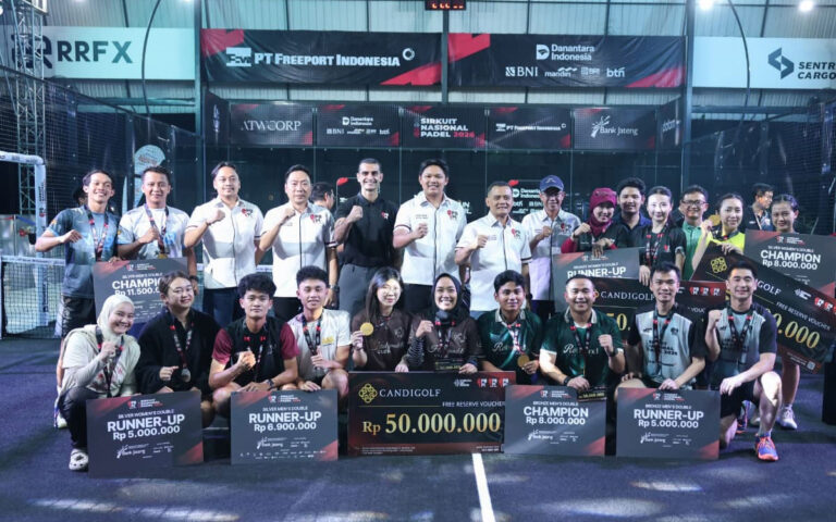 Kejuaraan Sirnas Padel 2026 Sukses Digelar di Semarang