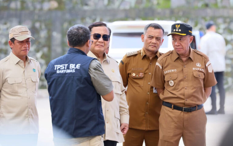 Prabowo Puji Pengelolaan Sampah di Banyumas