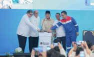 Prabowo Laksanakan Groundbreaking 13 Proyek Hilirisasi Nasional