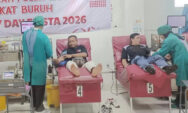 Peringati May Day, Polda Jateng Gandeng Serikat Buruh Gelar Donor Darah