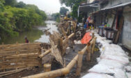 Tangani Darurat, BPBD Jateng Tutup Tanggul Sungai Silandak Yang Jebol