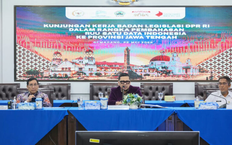 Jateng Dorong Percepatan Penyusunan RUU Satu Data Indonesia