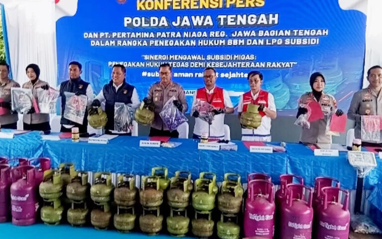 Polda Jateng Ungkap 53 Kasus Penyalahgunaan BBM dan LPG Bersubsidi