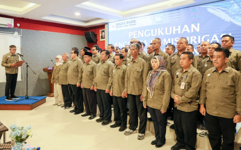 Komisi Irigasi Jateng Dikukuhkan, Siap Hadapi Ancaman Kemarau Panjang
