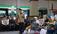 Sambut Kepulangan Jemaah Haji, Luthfi Ingatkan Jemaah Jaga Kemabruran