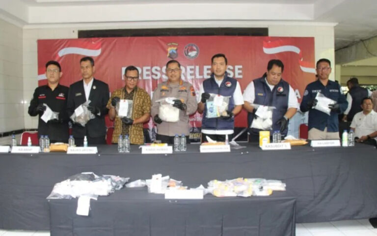 Polda Jateng Musnahkan Barang Bukti Narkoba, 554 Tersangka Diamankan