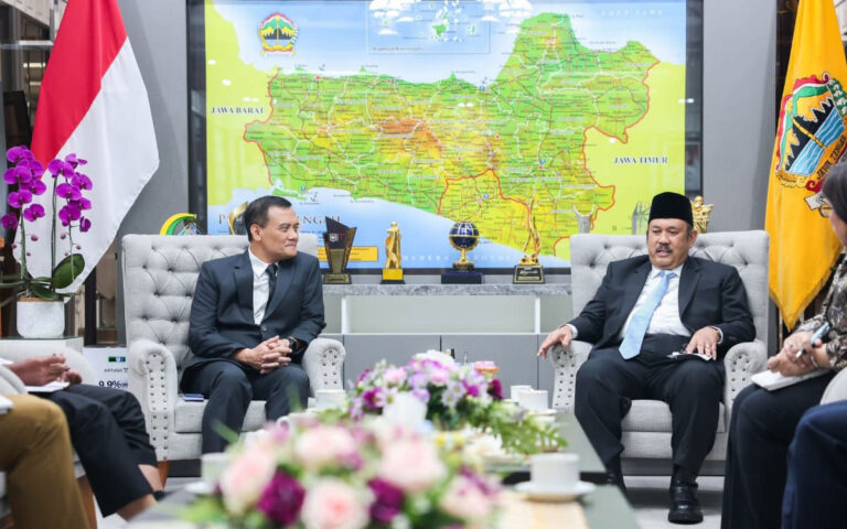 Terima Kepala Bappenas, Luthfi Dorong Percepatan Infrastruktur Jalur Pansela dan Pantura
