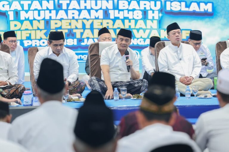 Jateng Jadi Provinsi Dengan Sertifikasi Tanah Wakaf Tertinggi Nasional