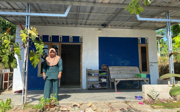 Rumah Impian TristiyorinTerwujud Berkat Bantuan Gubernur Luthfi