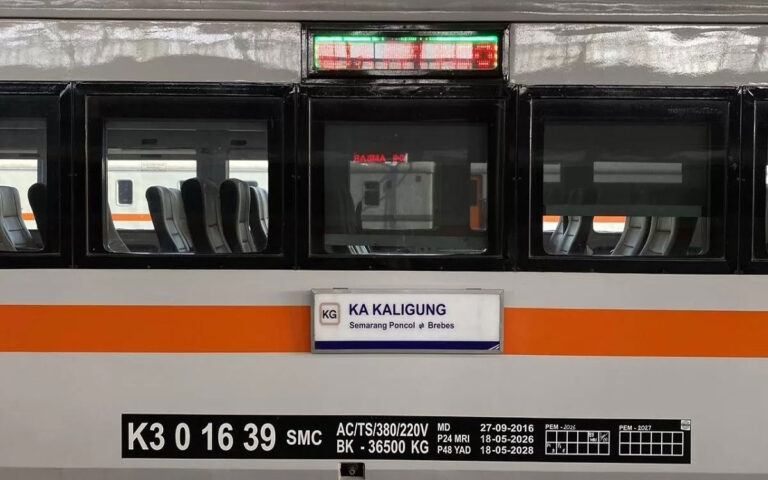 Dukung Kelancaran MTQ, KAI Daop 4 Semarang Tambah Kapasitas Angkut KA Kaligung